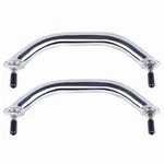 2X Stainless Steel 8 Marine Grab Handle Handrail Round Tube Door/boat /rv/. Fixed Price $35.64.