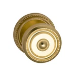 8 Omnia Solid Polished Brass Beaded Round Privacy & Passage Door Knob Lot. Fixed Price $599.99.