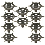 Tulead Zinc Alloy Furniture Knobs Nautical Ship Rudder Wheel Pull Vin.... Fixed Price $17.59.