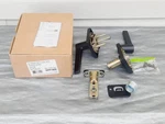 Kwikset SL1000DALSQT-514 Safelock Daylon Passage Door Lever Matt Black Read. Fixed Price $11.19.