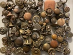 Build Your Own Lot Cabinet Door Knobs Drawer Pulls Antique Vintage. Fixed Price $12.00.