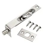 Flush Bolt 4 Inch Stainless Steel Security Door Guard Lever Action Latch Silver. Fixed Price $12.92.