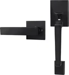 Azdele Matte Black Front Door Handle Set With. Fixed Price $52.44.