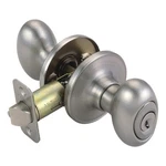 Design House Egg Keyed Brass Entry Door Knob Satin Nickel/silver. Fixed Price $51.77.