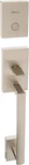 Kwikset 819SCELIP-15 San Clemente Chelsea Dummy Handleset, Satin Nickel. Fixed Price $109.65.