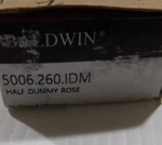 Baldwin 5006.260.IDM Half Dummy Rose Passage Functions - Chrome. Fixed Price $8.00.