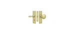 Deltana SDML334U3 Storm Door Latch, Square, Mortise Lock In Polished Brass. Fixed Price $130.95.