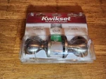 Satin Nickel Model 92001-272 Silver New Kwikset Hall & Closet. Fixed Price $9.95.