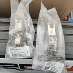 Lot Of Three Hickory Hardware Concealed Frameless 165-DEG Hinge Bright Nickel. Fixed Price $50.99.