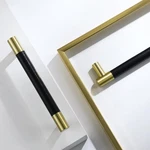 Linkaa 10 Pack 5 Inch Black Gold Kitchen Cabinet Pulls Handles. Fixed Price $79.32.
