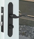 Pella Storm Door Handle Accessory Set With Key & Lock Cylinder Polished Gold New. Fixed Price $106.55.