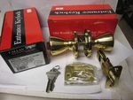 Callan 100T-BR-US3 Keyway Braden Entry Set Polish Brass KA1003C 34322 Keys. Fixed Price $39.99.