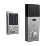 Smart Deadbolt Lock Touchscreen Keypad Wave Satin Nickel BE469ZPCAM619 Schlage. Fixed Price $369.99.