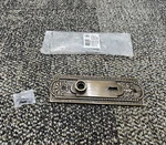 Renovators Supply 23185 Back Door Plate Antique Brass Beaded Design With Keyhole. Fixed Price $27.99.