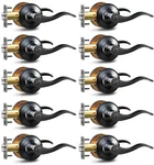 10 Pack Door Handles Privacy Levers, Wave Style Interior Knobs For .... Fixed Price $130.10.