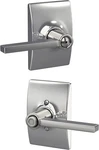 Schlage Latitude Privacy Door Lever With Decorative Century Trim - F40. Fixed Price $20.99.