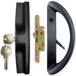 Patio Sliding Door Handle Set With Mortise Lock, Key Cylinder Face Plate,.... Fixed Price $53.55.