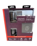 Home Decoators Ridgeway Keyed Entry Deadbolt Combo In Gun Metal 1011 857 406. Fixed Price $39.95.