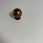 Vintage Solid Metal Ball Cabinet Knob Aged Copper Look Round Drawer Pull 1.9OZ. Fixed Price $12.45.