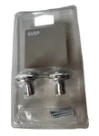 Ikea Svep Cabinet Knobs Drawer Pull Silver Chrome Lot X16 Kitchen Bath Nos New. Fixed Price $39.99.