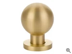 Emtek 86152US4 Contemporary 1-1/8 Inch Round Cabinet Knob Satin Brass. Fixed Price $8.50.