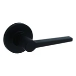 Kwikset Safe Lock Daylon Lever Round Rose Passage Matte Black. Fixed Price $21.95.