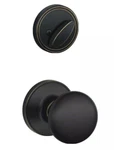 New Schlage JH59-STR Stratus Single Cylinder Interior Pack Handleset Oil Bronze. Fixed Price $31.99.
