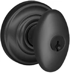 Schlage Siena Key Entry Matte Black F51A 622. Fixed Price $31.75.