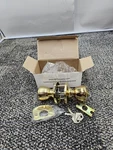 Mfs Supply Contractor Grade Deadbolt Lock Polished Brass Key 67767. Fixed Price $26.99.