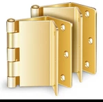 Handicap Brass Expandable Hinges - Offset For Doors 3 Pack. Fixed Price $24.80.