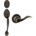 Coventry Door Handleset Oil Rubbed Bronze Single Cylinder Deadbolt. Fixed Price $186.49.