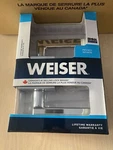 Box Of 4!! Weiser Halifax Square Privacy Modern Door Lock Lever Polished Chrome. Fixed Price $89.20.