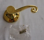 Better Home Dummy Door Lever Handle #30303PBRT Polished Brass, Right Nos. Fixed Price $7.89.