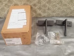 Emtek 5607HLORHUS19 Stretto Helios Privacy Lever Set In Flat Black *new*. Fixed Price $83.99.