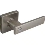 Defiant Satin Nickel Keyed Entry Door Lever With Square Rose 32LS1X200A. Fixed Price $8.99.