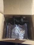 Kwikset 97402-830 Matte Black Entry Door Handle 740MIL. Fixed Price $50.00.