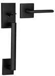 Berlin Modisch Single Cylinder Handle Lever Door Iron Black Finish New. Fixed Price $24.98.