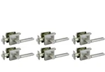 Defiant Tonebridge Bed & Bath Door Levers Satin Nickel 6 Pk 1013247977. Fixed Price $48.50.