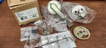 Kwikset Single Cylinder Interior Katella Lever Trim Satin Nickel Finish 971KAL15. Fixed Price $54.99.