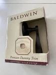 Baldwin 94455.402 Premium Interior Dummy Trim Latch Oil Rubbed Bronze. Fixed Price $14.98.