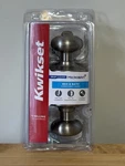 Kwikset Cove Satin Nickel Bed & Bath Door Knob W/ Lock 300CV 15 Cp Brand New. Fixed Price $8.76.