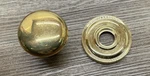 Baldwin 5015.031.IDM Half Dummy Knob Pair - Polished Brass *read*. Fixed Price $26.99.