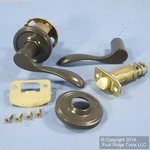 Weslock R600BOR01BOR01 Gray Right Hand Passage Closet Door Lever Bordeau. Fixed Price $18.04.