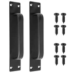 2 Pack Aluminum Alloy Sliding Barn Door Handle, 180MM / 7.1 Inch Hole Center .... Fixed Price $15.02.