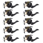 Probrico 10-PACK Oil Rubbed Bronze Keyed Alike Entrance Lever Door Handles Locks. Fixed Price $235.49.
