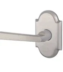Single Dummy Door Lever With Rustic Arch White Bronze Baldwin HDTAPRAR492. Fixed Price $65.00.