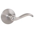 Naples Satin Nickel Bed/bath Door Lever Defiant. Fixed Price $17.03.