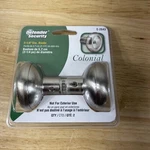 Defender Security Rope Design Door Knob 2643. Fixed Price $19.99.