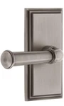 Grandeur Antique - Pewter, 822580 Carre Plate Georgetown Lever,. Fixed Price $129.00.