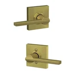 Schlage F10VLAT608 Latitude Hall Closet Door Lever Passage Handle Antique Brass. Fixed Price $35.00.